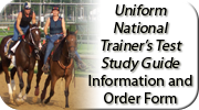 Uniform National Trainer's Test Study Guide