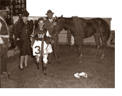 Mr. & Mrs. Robert Kleberg with Triple Crown Winner Assault